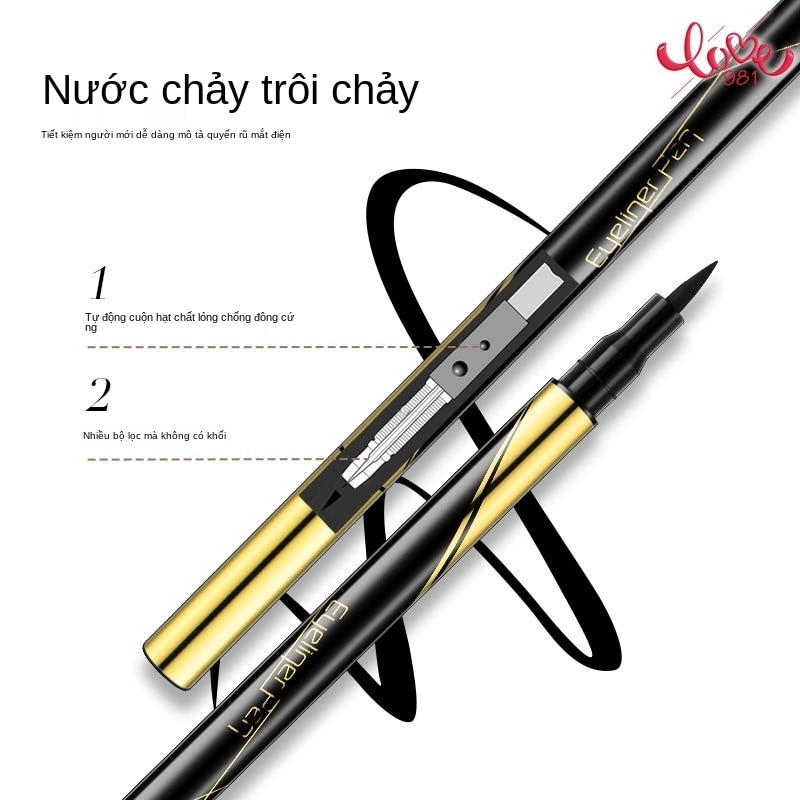 [Hàng mới về] Bút kẻ mắt trang điểm dạng lỏng màu đen lâu trôi dành cho phái đẹp | BigBuy360 - bigbuy360.vn