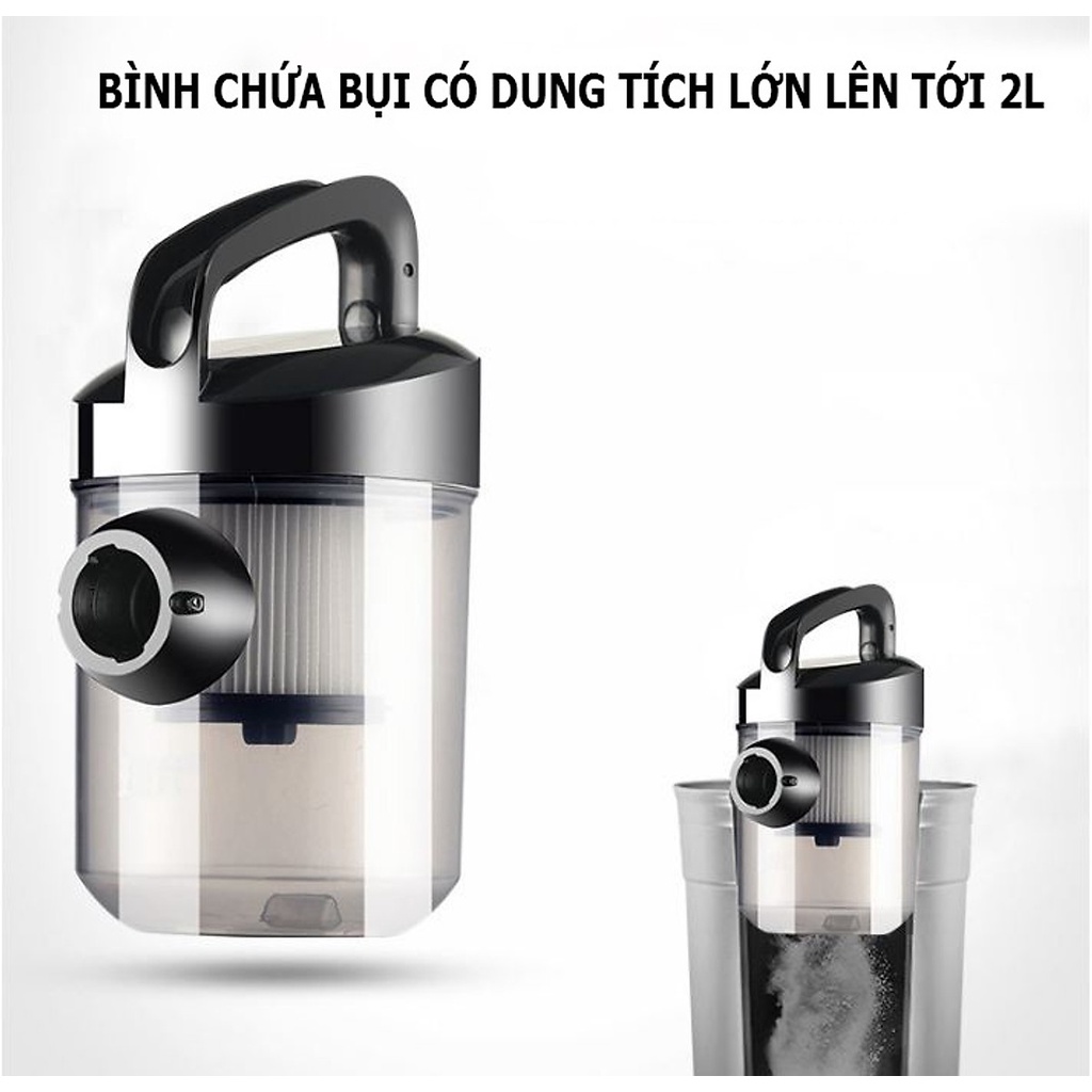 Máy hút bụi gia đình, hút bụi cầm tay công suất lớn dễ dàng dọn dẹp nhà cửa [BH 12 Tháng]