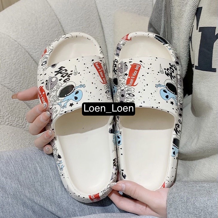 Dép bánh mì nam nữ HAVE A NICE DAY hình vũ trụ siêu phẩm 2022