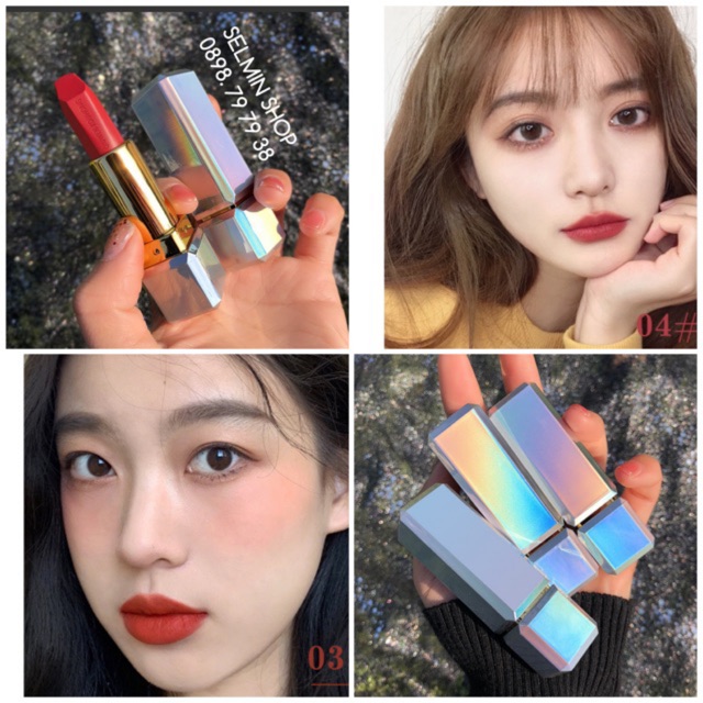 Son Lì Mềm Môi Fantasy Color Snow Dupe Chanel Matte Lipstick