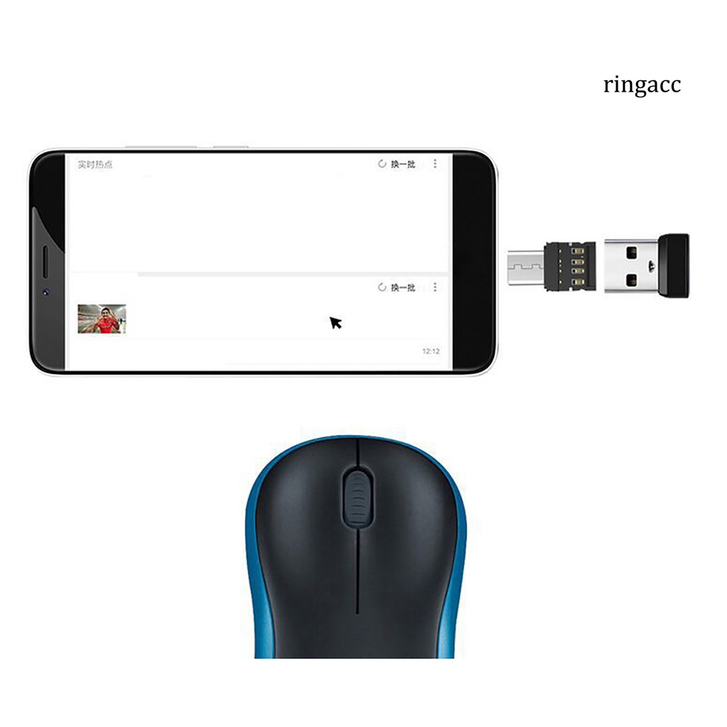 Đầu Chuyển Đổi Otg Loại C Sang Usb Cho Pc Laptop Điện Thoại Di Động