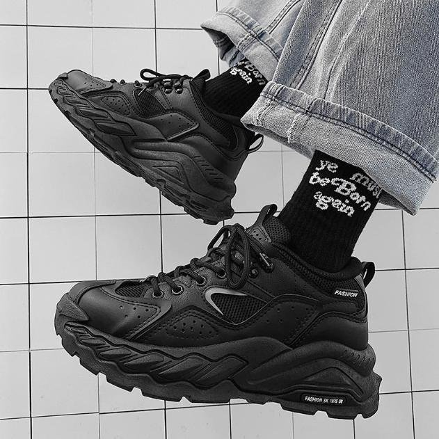 Giày Sneakers Nam 2 Màu Đen Trắng  ACTOR SN11 - SN12