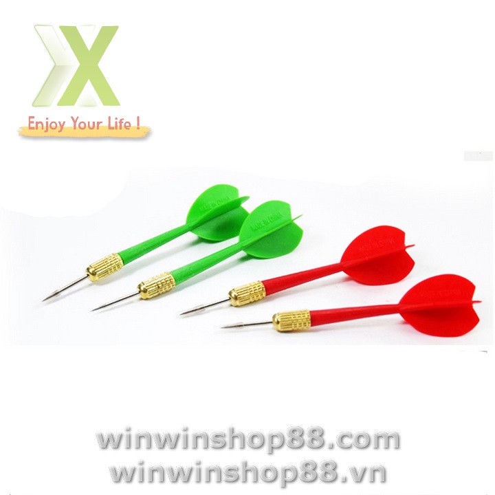Bảng phóng phi tiêu  17 inch 40 cm bảng gỗ loại tốt kèm 6 mũi phi tiêu tốt đồ chơi giải trí trong phòng ANDHERE