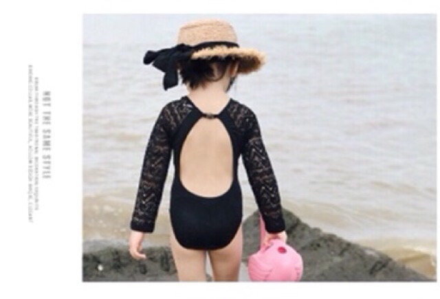 Monokini đồ bơi đôi tay dài mẹ và bé