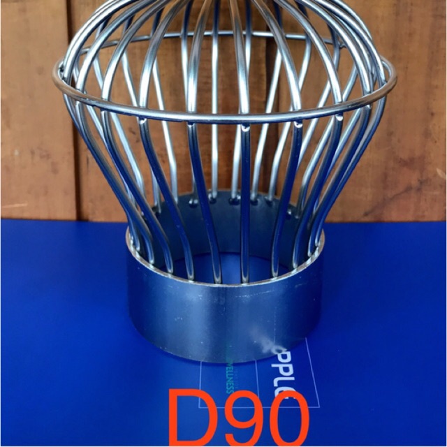 Cầu chắn rác sân thượng inox 304