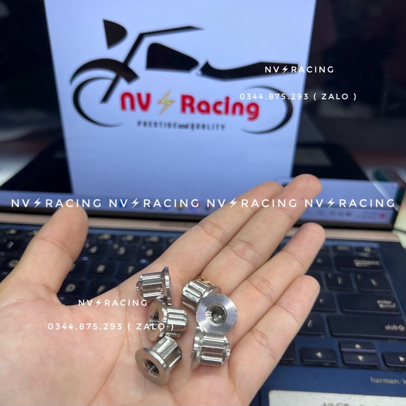 Tán salaya inox 304 bắt đầu bò, đũa lòng 6ly - 7ly ( 1 bộ 4 con )