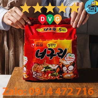 5 Gói Mì Neoguri Hải Sản Nongshim 120g 8801043015011 - Nhập Khẩu Hàn Quốc