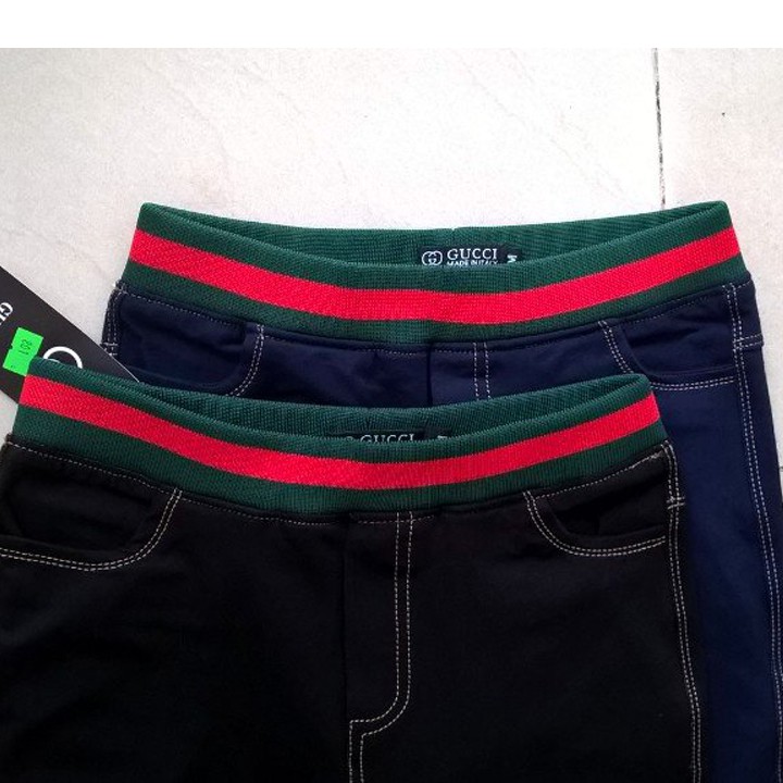 Quần Legging giả jean 4 túi lưng thun | BigBuy360 - bigbuy360.vn