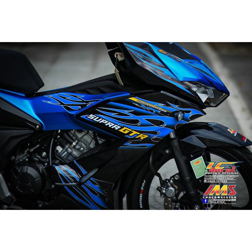 Tem rời winner x xanh đen lửa gtr mẫu mới , tem 3 lớp cáp cấp bao bay màu