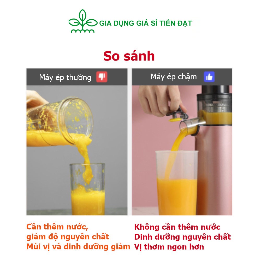 [Lỗi 1 đổi 1] Máy ép chậm Xilanpu, bảo hành 5 năm, kiểm soát chất lượng bởi Gia dụng giá sỉ Tiến Đạt