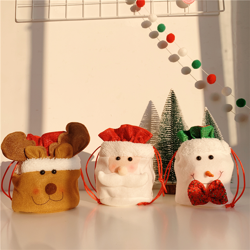 Túi đựng kẹo giáng sinh dễ thương độc đáo