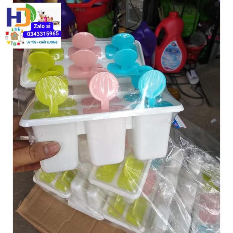 Vỉ 6 khuôn làm kem VIệt Nhật VN5617