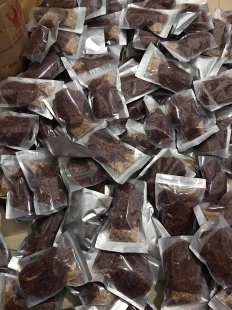 COMBO SỈ 5 KG HEO KHÔ CHÁY TỎI SIÊU NGON ( Đóng túi zip 500g)