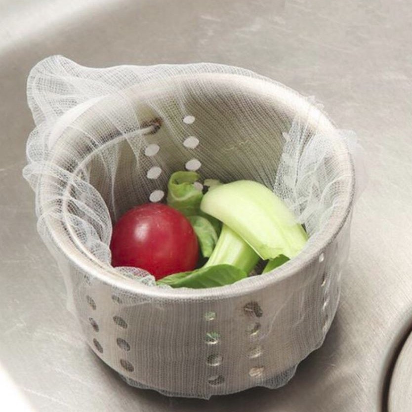 🍉Gói 100 túi lọc rác bồn rửa bát DUASHOP.