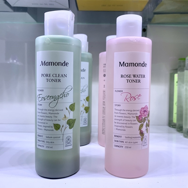 TONER rau diếp cá MAMONDE HÀN QUỐC , Nước cân bằng da cho da dầu mụn (Ảnh thật -Chính hãng)