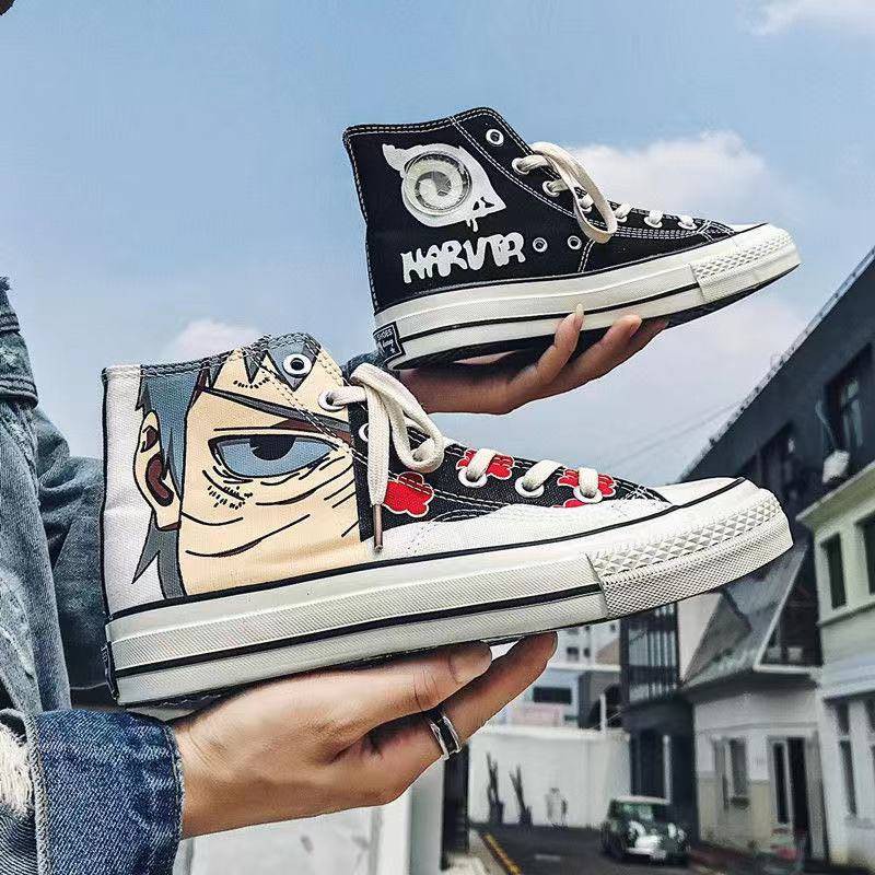 Naruto Trend All-match Graffiti giày nam tăng chiều cao | BigBuy360 - bigbuy360.vn