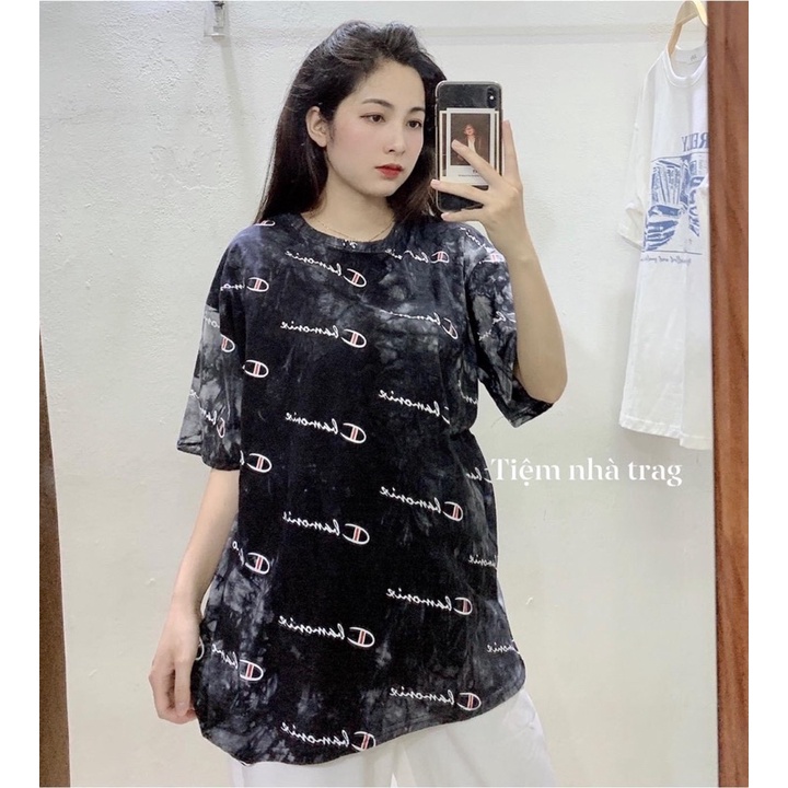 Áo Thun Loang Unisex  Áo Phông Loag Ulzzang Form Rộng Tay Lỡ Nam Nữ SIÊU ĐẸP