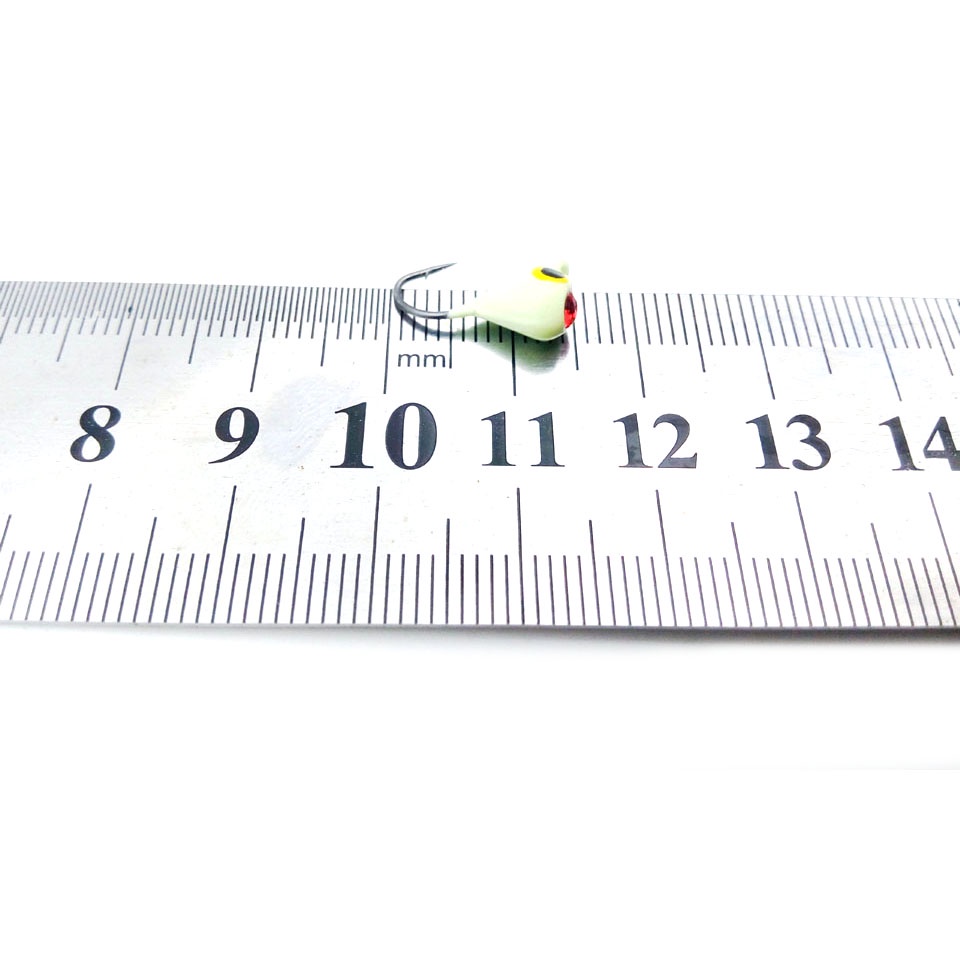 Set 6 mồi câu cá giả 1.5cm 1.1g gắn kèm móc câu tiện dụng