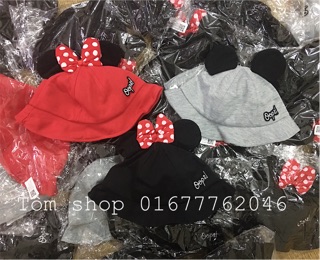 Mũ vành micky bé gái 1-3 tuổi