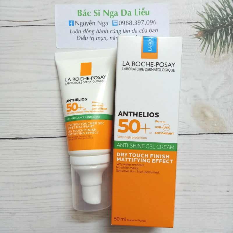 ✅ Kem chống nắng da dầu La roche Posay Anthelios XL Gel cream SPF 50+