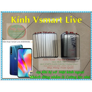 Mặt kính vsmart live/v620A ,Keo OCA