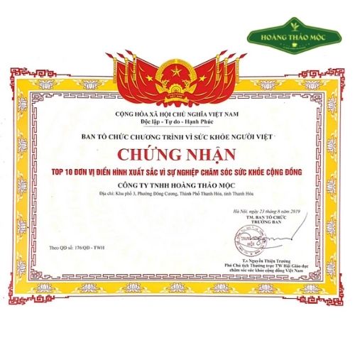 Trà Thảo Mộc Hãng Hoàng Thảo Mộc giúp an thần ngủ ngon