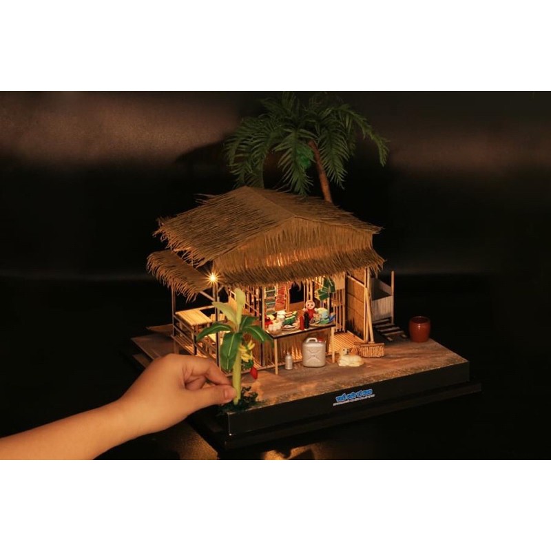 Mô Hình Nhà Gỗ - Điệu Hò Phương Nam MT02