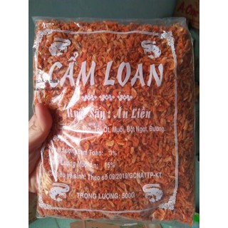 RUỐC SẤY/ TÉP SẤY ĂN LIỀN - gói 500g