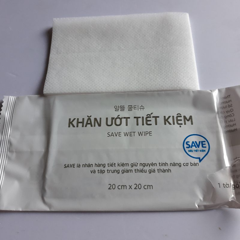 Khăn lạnh 50 cái Lotte giá sỉ cho nhà hàng quán ăn khách sạn (Choice L Save)