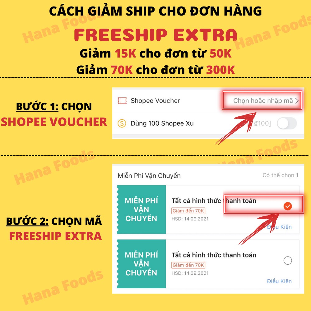 Cơm cháy lắc chà bông siêu ngon hộp 300g Tiệm Ăn Vặt Hana | BigBuy360 - bigbuy360.vn