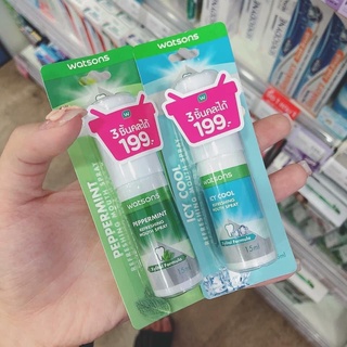 Xịt Thơm Miệng Watsons Thái Lan Mát Lạnh