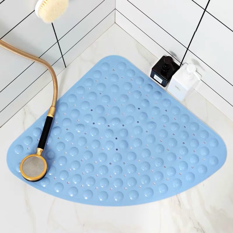 Thảm Lót Sàn Nhà Tắm Bằng PVC Hình Quạt Chống Trượt Tiện Dụng Cho Nhà Tắm