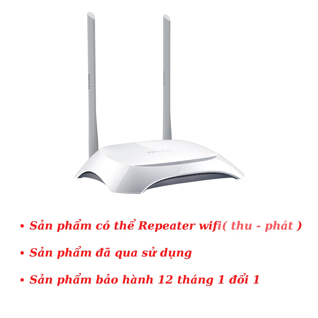 Router modem bộ phát cục phát wifi tp link 2 râu 842N 300Mbps chính hãng TP02