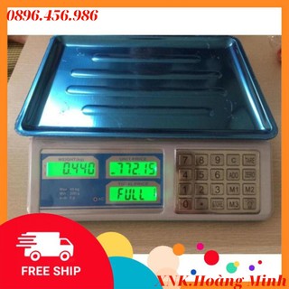Cân điện tử tính tiền 40kg/2g cao cấp. nút nhôm