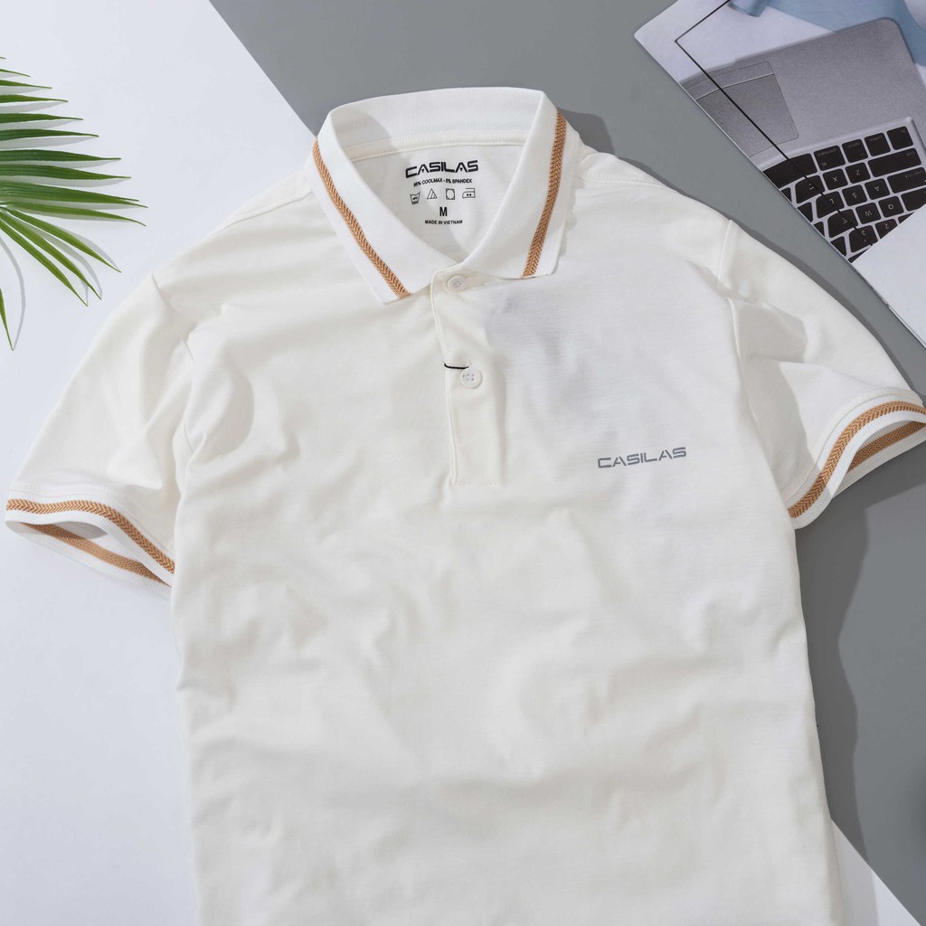 Áo polo nam cao cấp cổ dệt, vải coolmax mềm mịn và cực thấm hút mồ hôi, form công sở P2109 | BigBuy360 - bigbuy360.vn