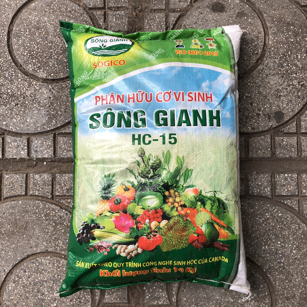 Phân bón hữu cơ vi sinh Sông Gianh 10kg