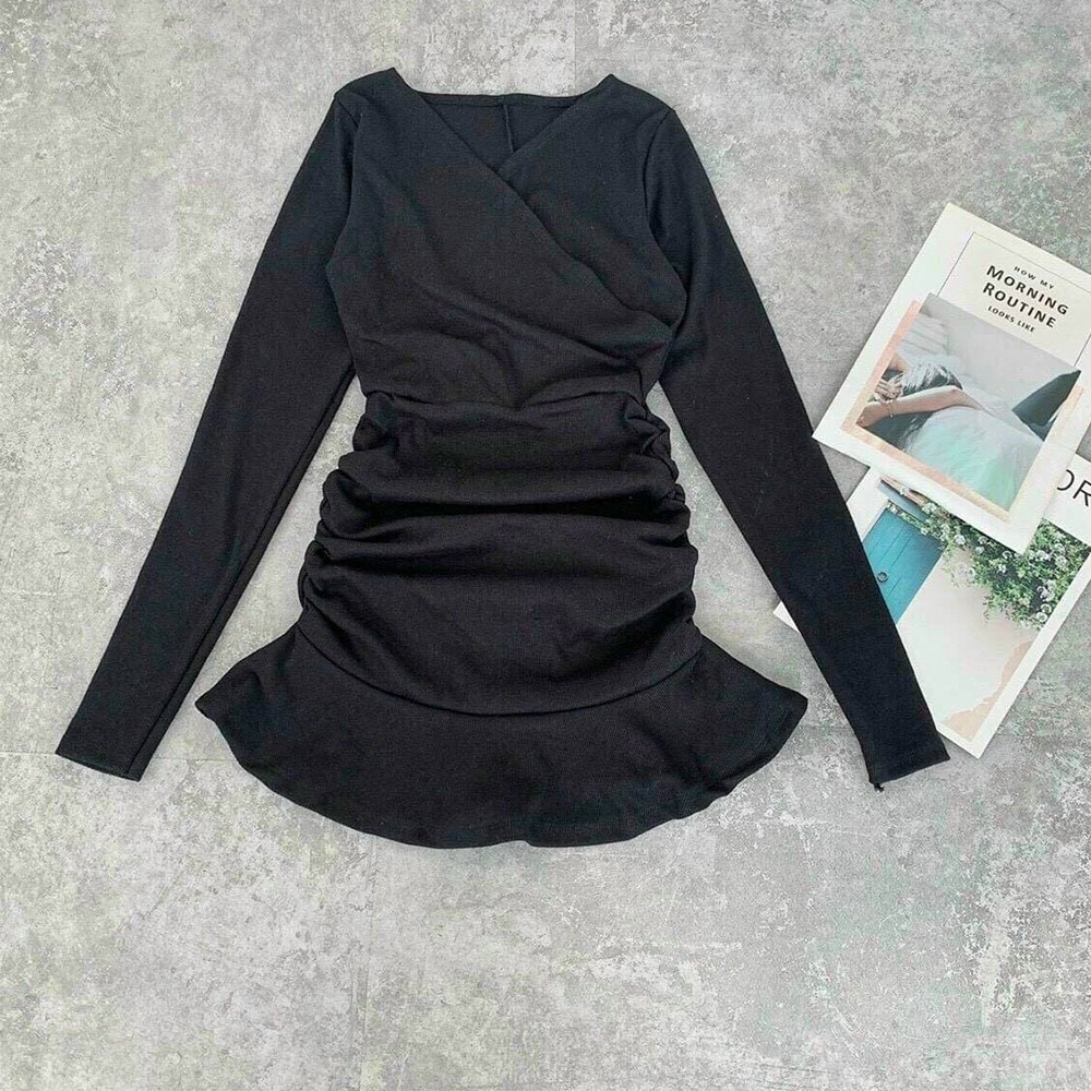 BONUCCI Đầm váy body thun ( nâu, đen ) tôn dáng siêu xinh cho nàng thời trang nữ dạo phố dự tiệc | BigBuy360 - bigbuy360.vn