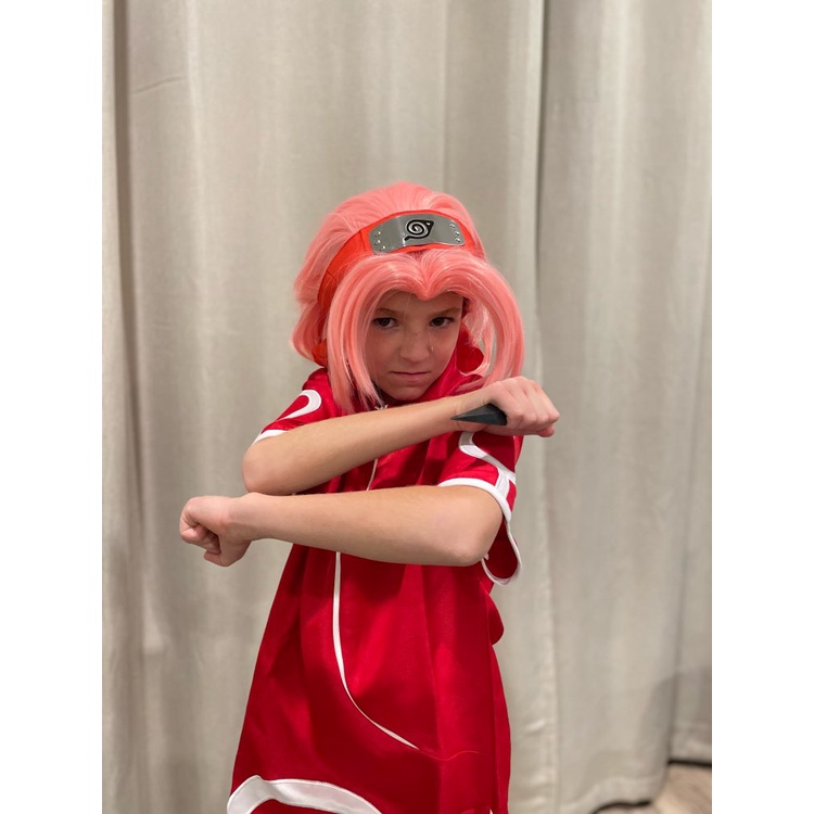 Trang Phục Hóa Trang Nhân Vật Haruno Sakura Trong Phim Hoạt Hình Naruto Thế Hệ 1