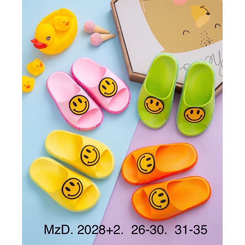 DÉP MẶT CƯỜI SIZE NHỎ -kèm bảng size chân | BigBuy360 - bigbuy360.vn