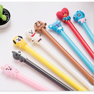 Bút Bi Hình BT21 10 Màu