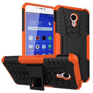 For Meizu M3 M5 Note Case Shockproof Armor Back Case Stand Holder Cover