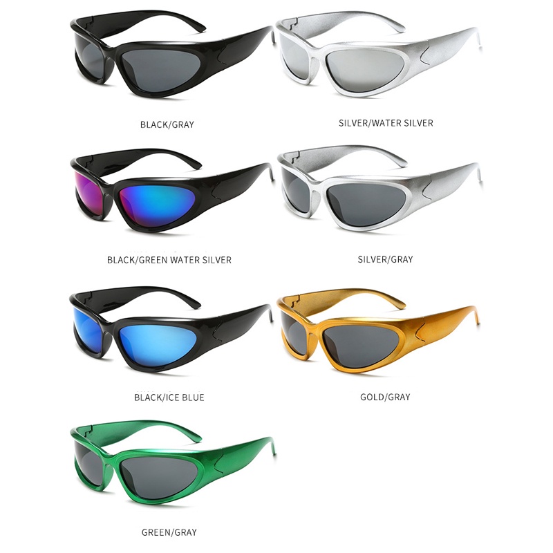 Kính Mát Phong Cách Hip Hop Punk