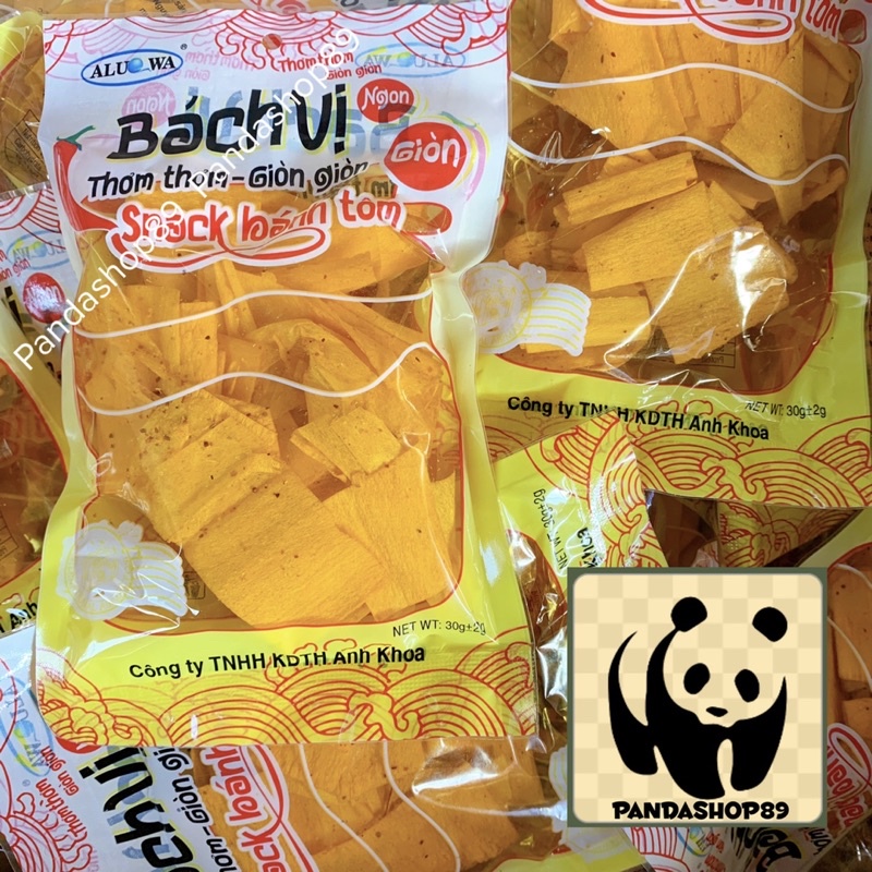 Snack bánh tôm Bách vị thơm giòn (gói 30g )