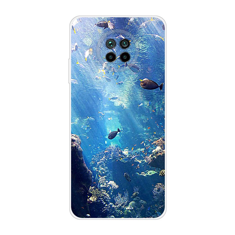 Ốp điện thoại TPU Silicone họa tiết hoạt hình đáng yêu cho Xiaomi Mi 10t Lite 5g