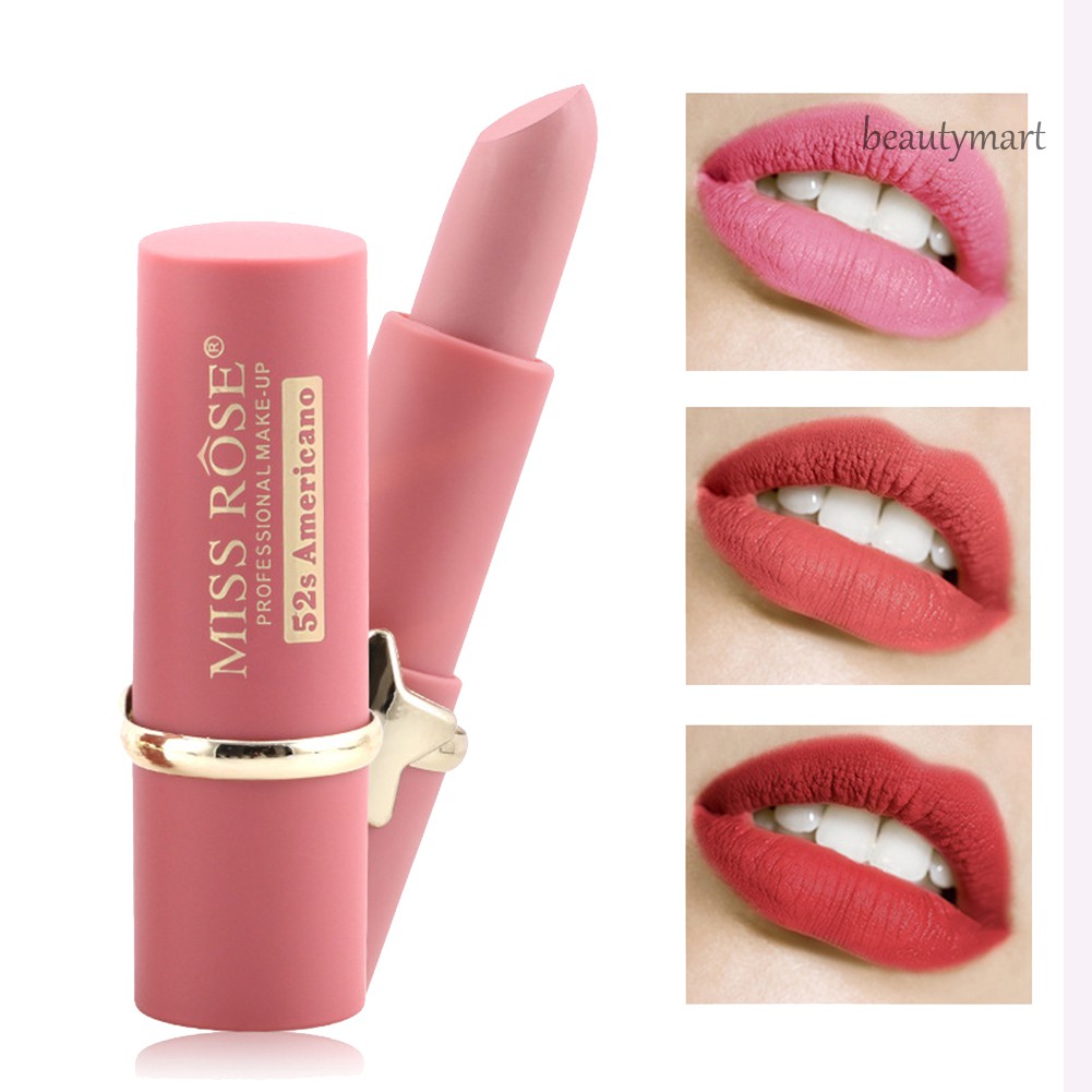 [Hàng mới về] Son kem màu lì lâu trôi chống thấm nước không dính trọng lượng 3..4g