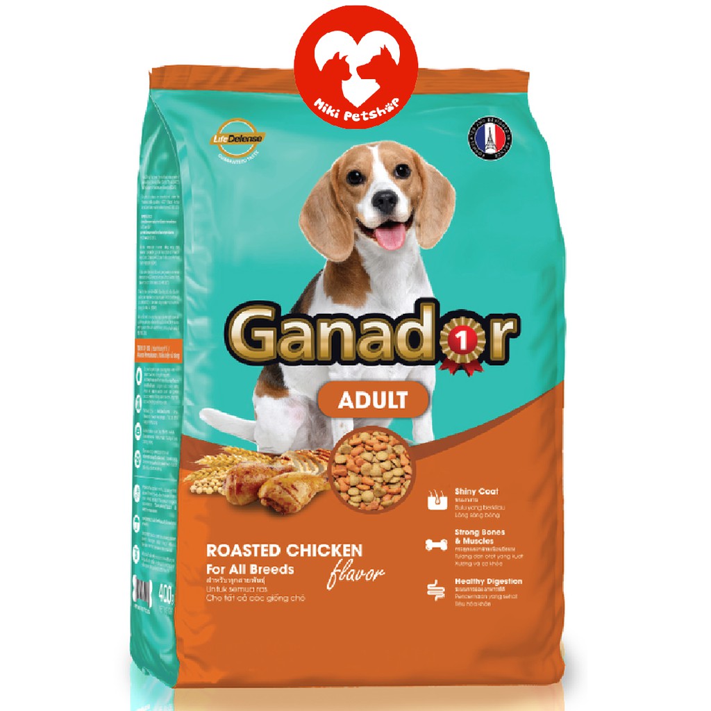 Thức Ăn Cho Chó Hạt Ganador 400g Nhiều Vị - Miki Petshop