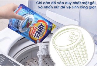 Bột vệ sinh tẩy lồng máy giặt