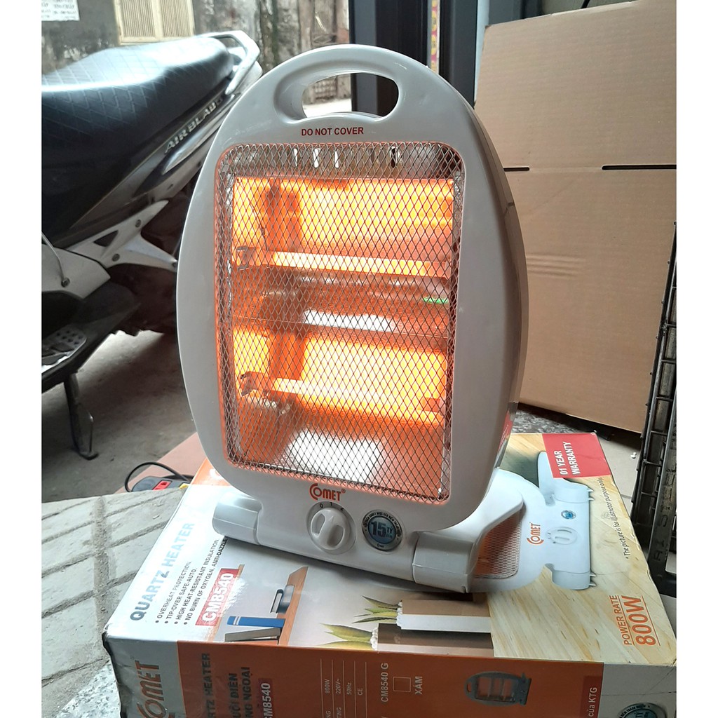 Đèn Sưởi Comet 2 Bóng Hồng Ngoại CM8541/CM8540 [HTDSA]