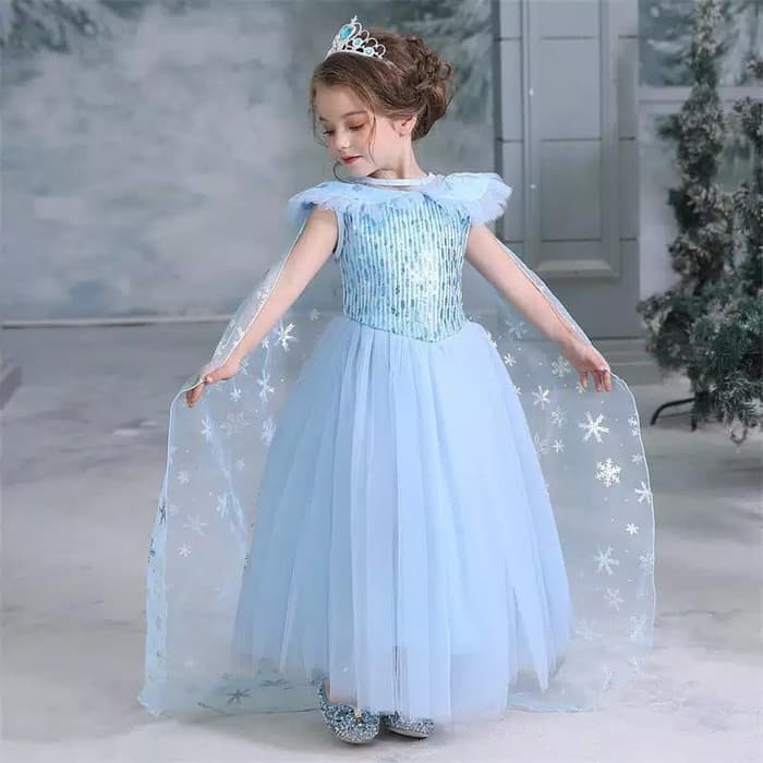 Bộ Đồ Hóa Trang Cảnh Sát Elsa Phim Frozen 2 Lal Mu825 Cho Bé