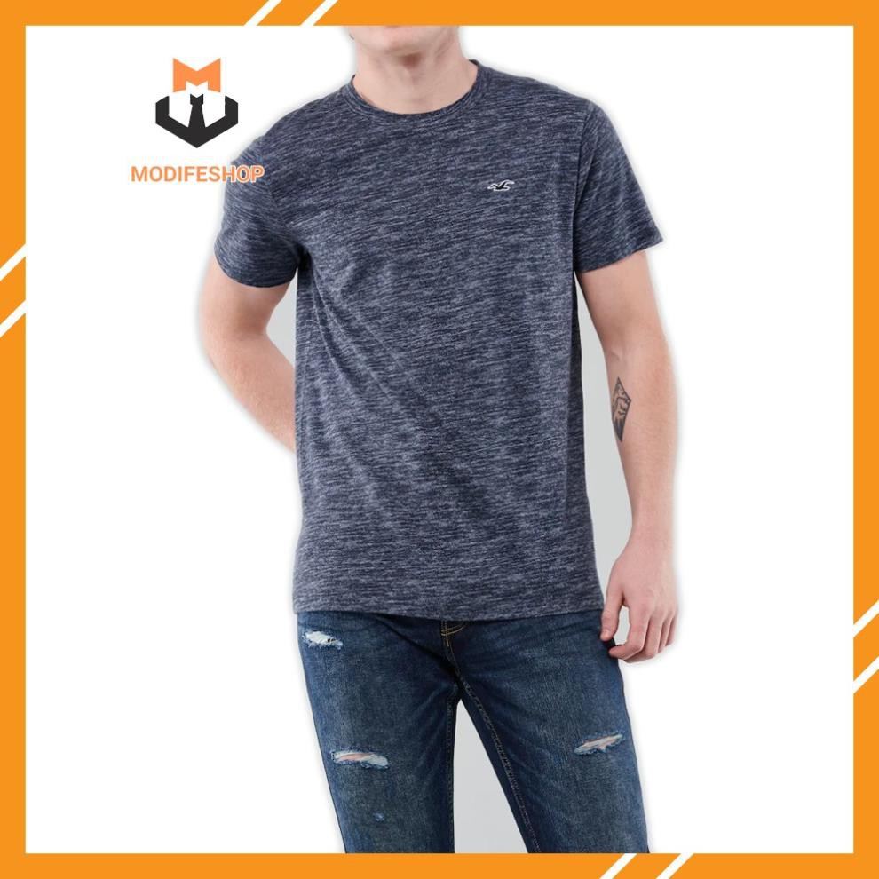 Áo Thun Nam cổ tròn Hollister crewneck T-shirt cotton co giãn, mềm mịn , form regular fit - Modife Shop ་